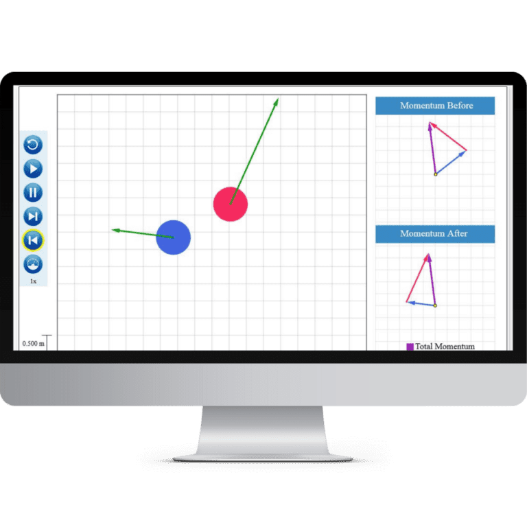 Collision Simulation | Avatar Learning Center | STEM Education Online