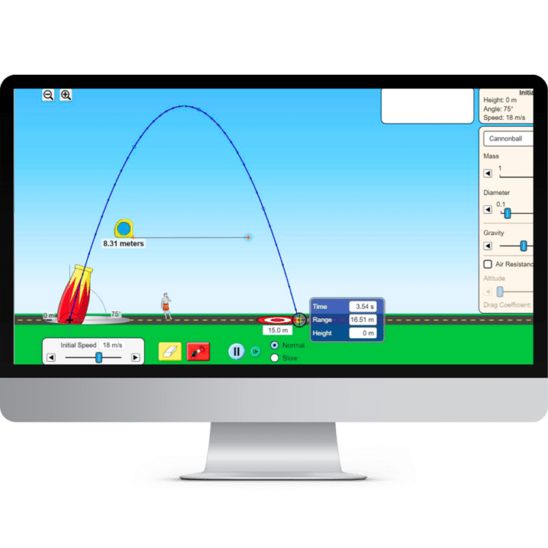 Gravity Simulation | Avatar Learning Center | STEM Education Online