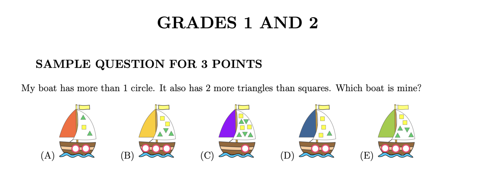 Sample Kangaroo Test Math Question | Discover the Benefits of Kangaroo Math: Empowering Your Child’s Math Journey | Avatar Learning Center