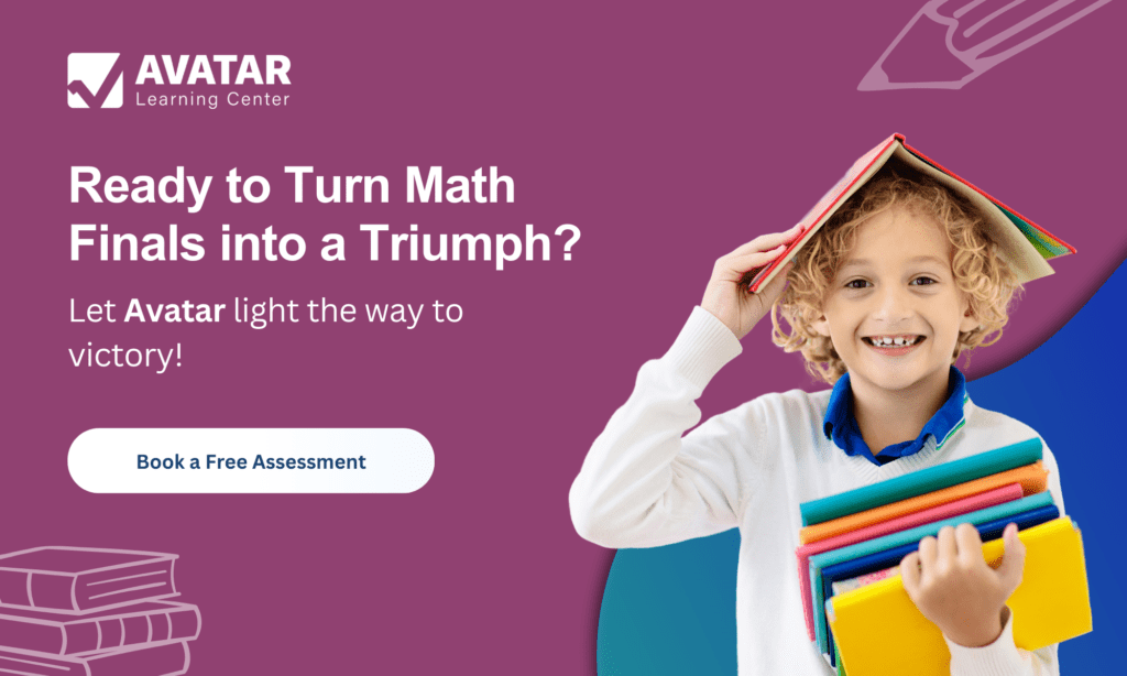 Avatar CTA graphic for bog- Turn Math Finals into a Triumph: Win the Race with Avatar's Intensive Crash Course