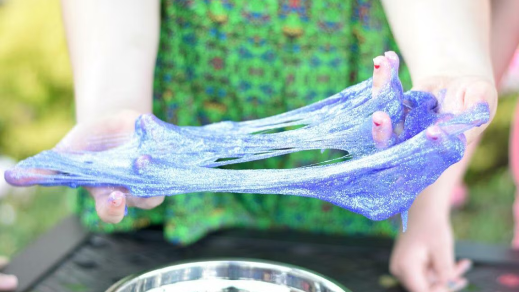 Homemade Slime graphic for blog