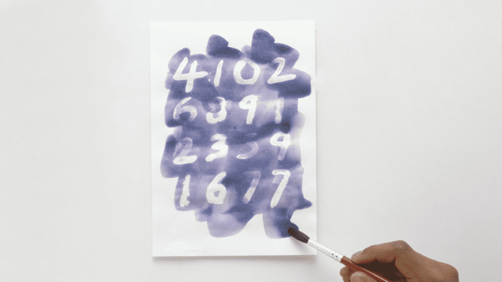 invisible ink experiment graphic for blog