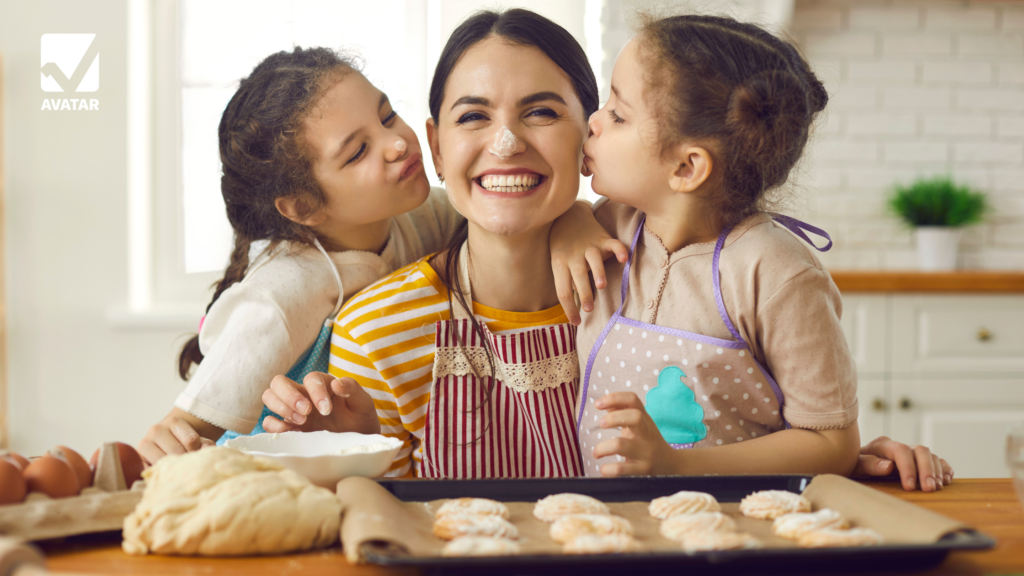 This image highlights the use of math in cooking, such as measuring ingredients, scaling recipes, and understanding fractions and ratios. It emphasizes how precise math is crucial in baking and how errors can affect the results.
